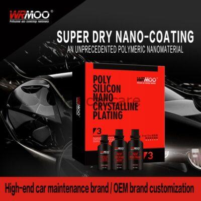 کیت نانو سرامیک بدنه خودرو 9H ورمو مدل Wrmoo Nano Car Paint Ceramic Coating Kit