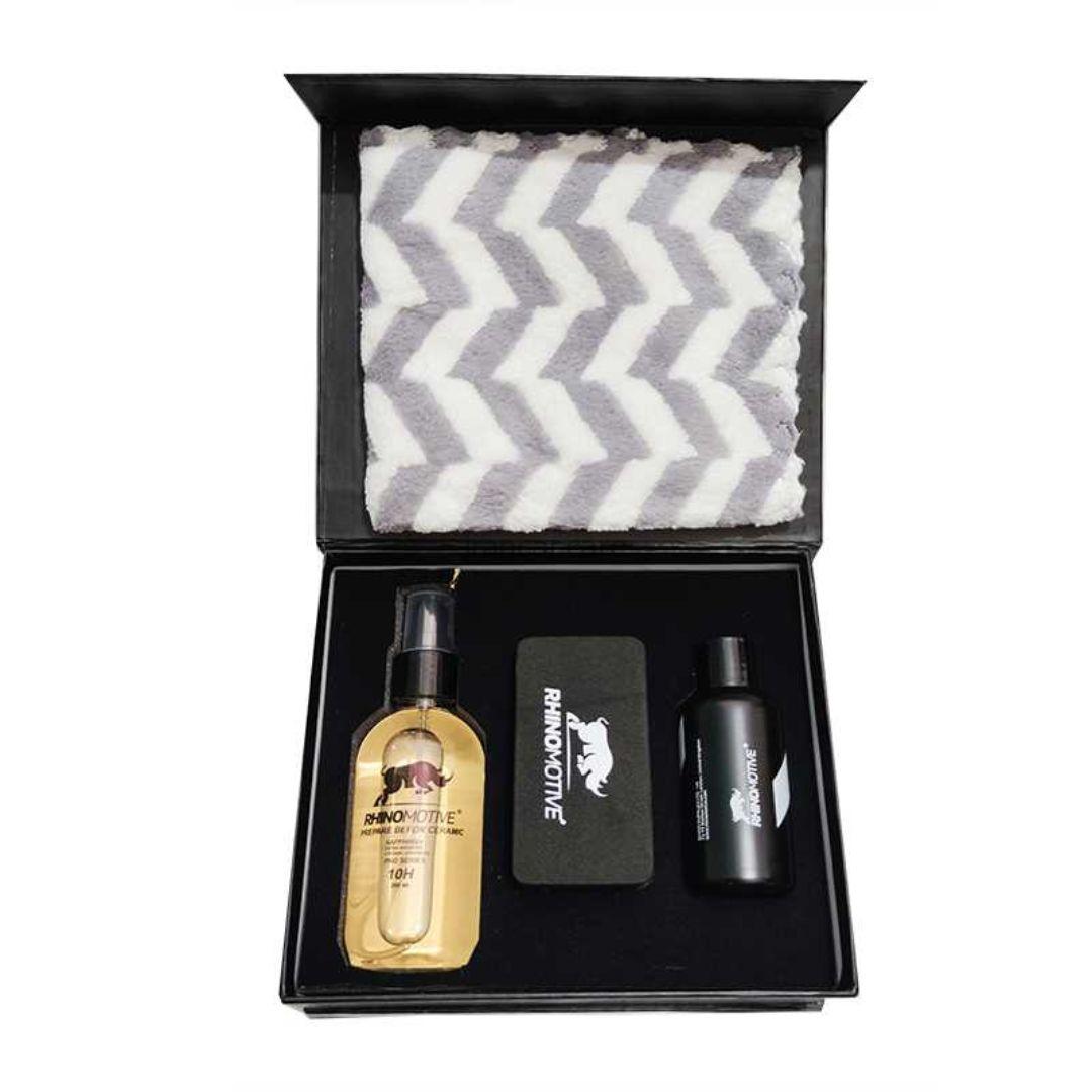 کیت نانو سرامیک بدنه خودرو 10H راینو موتیو مدل Rhinomotive ceramic coating