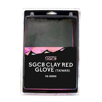 دستکش خمیر کلی قرمز اس جی سی بی مدل SGCB Clay Red Glove SGGE005