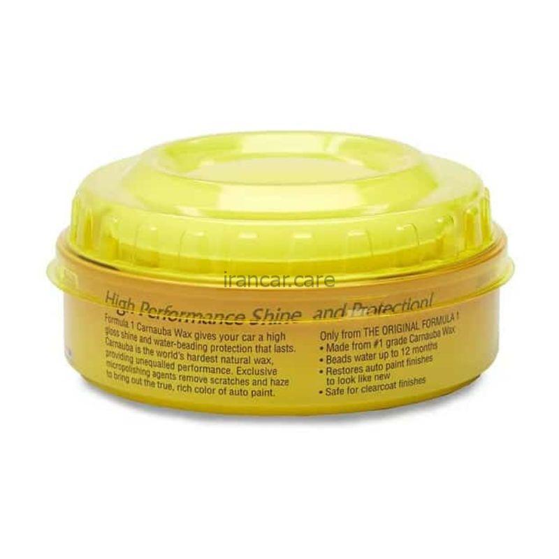 واکس براق و محافظت کننده رنگ ماشین فرمول وان Formula1 CARNAUBA PASTE WAX (1)
