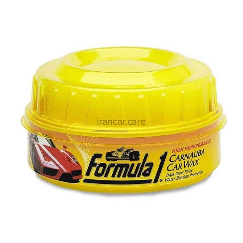 واکس براق و محافظت کننده رنگ ماشین فرمول وان Formula1 CARNAUBA PASTE WAX