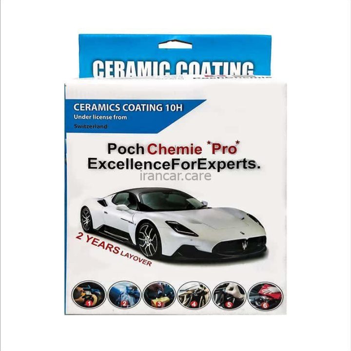 پوشش نانو سرامیکی بدنه خودرو پوچمی مدل Pochchemie Ceramic Coating (1)