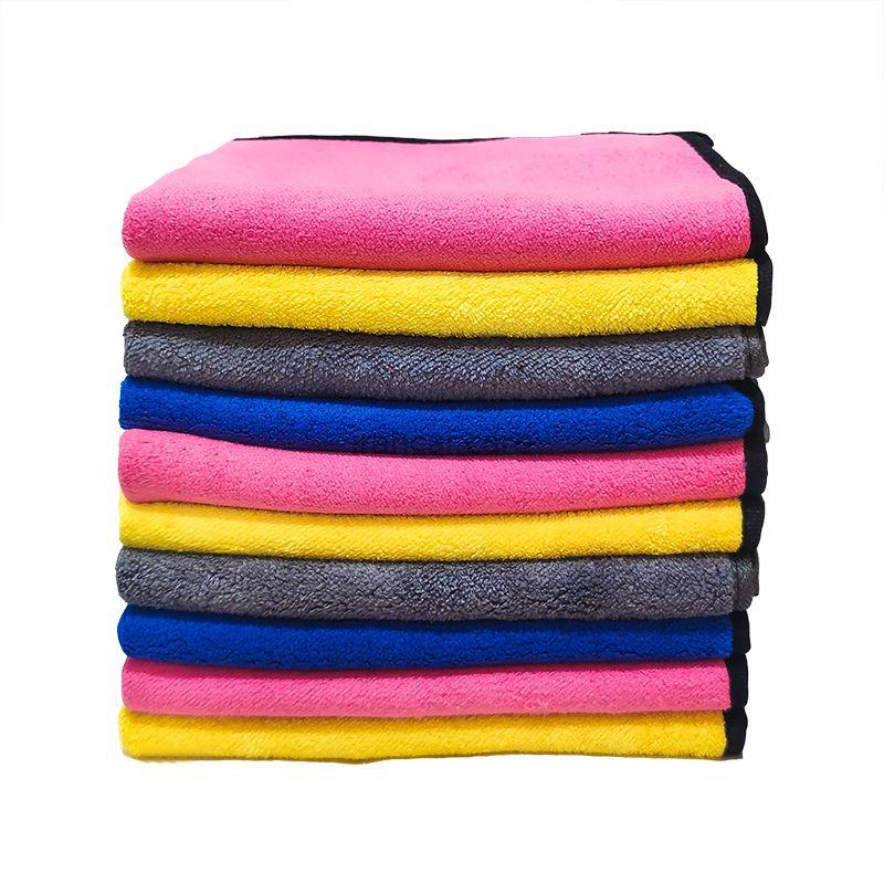 بسته ده عددی دستمال میکروفایبر دورو 40*40 مکس هاین مدل Maxhine Gentleman Basic 10Pack