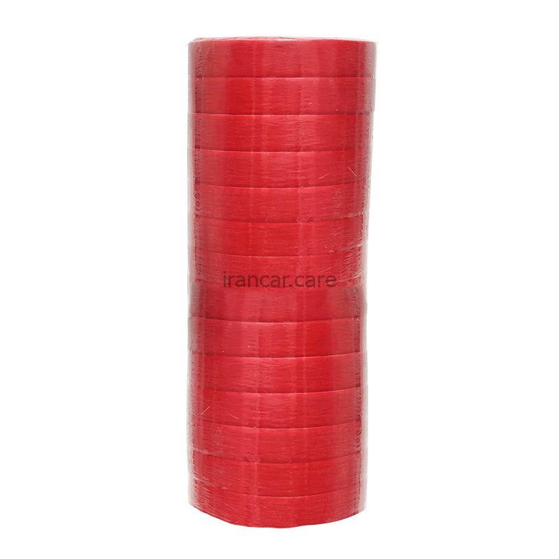 مجموعه 14 عددی نوار چسب كاغذی پولیش سرامیک خودرو قرمز مدل Egetapes Masking Tape red Set of 14 pieces