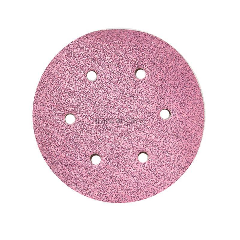 سنباده گرد پشت کرکی 40 سایز 150 میلی متری مدل Fluffy back sandpaper