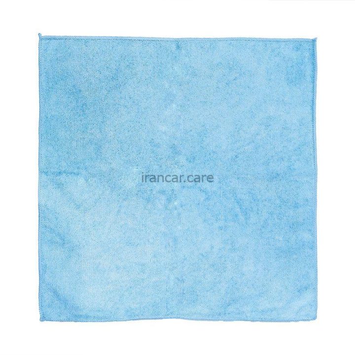بسته 5 عددی دستمال میکروفایبر آبی مدل 4x4 Microfiber Polishing Cloths Blue (2)