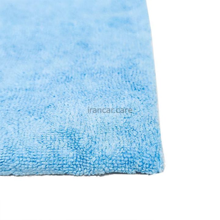 بسته 5 عددی دستمال میکروفایبر آبی مدل 4x4 Microfiber Polishing Cloths Blue (3)