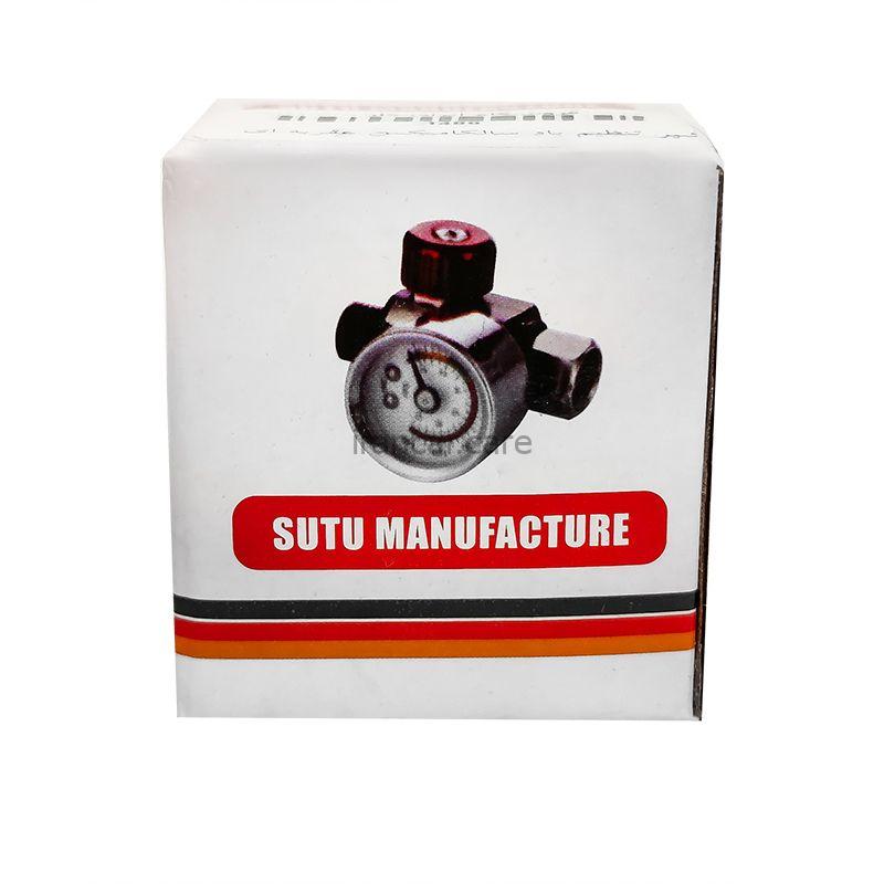 شیر تنظیم باد پیستوله رنگ سالکامیکس گیج دار عقربه ای مدل Salcamix Air Spray Gun (1)