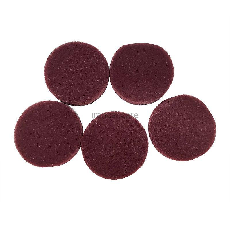 مجموعه 5 عددی پد پولیش متوسط 60 میلیمتری اس جی سی بی مدل SGCB SGGA129 (1)