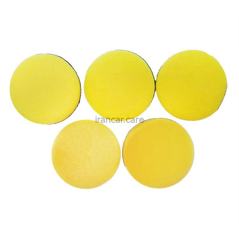 مجموعه 5 عددی پد پولیش نرم 60 میلیمتری اس جی سی بی مدل SGCB SGGA130 (1)