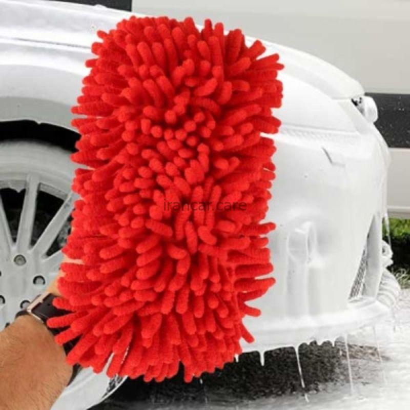 اسفنج شستشو مايکروفايبر مخصوص خودرو مدل 4X4 Microfiber Sponge (2)
