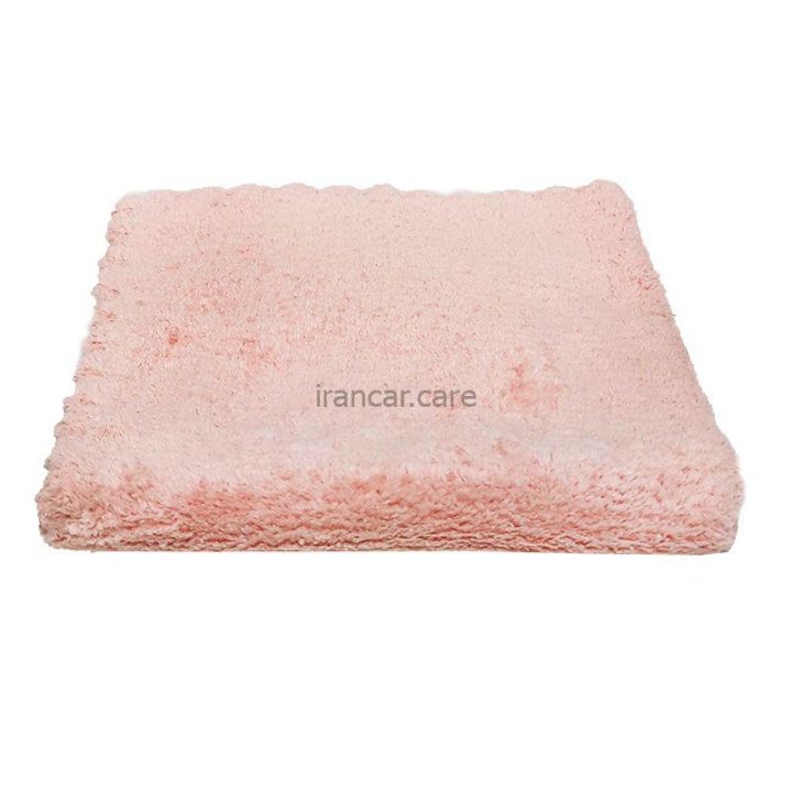 حوله میکروفایبر 4040 خودرو کارماکر صورتی مدل Carmacare Microfiber Cleaning Cloth Car Pink (1)