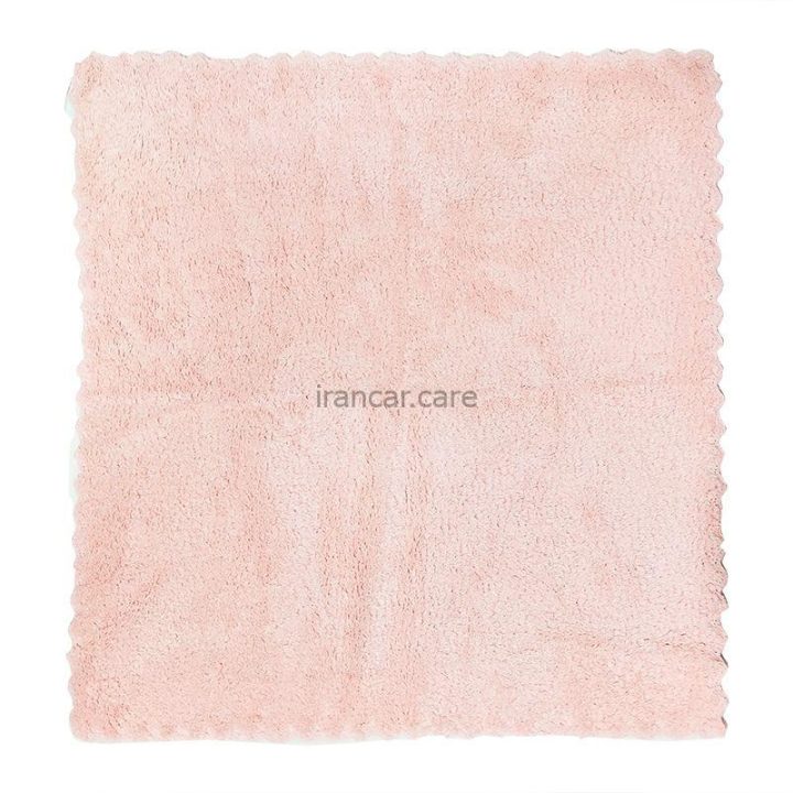 حوله میکروفایبر 4040 خودرو کارماکر صورتی مدل Carmacare Microfiber Cleaning Cloth Car Pink (2)