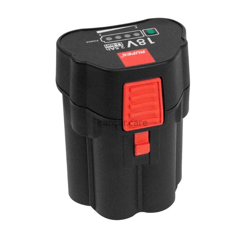 دستگاه پولیش شارژِی مینی ایبرید سایز 75 روپس مدل RUPES BIGFOOT HLR75 MINI IBRID POLISHER (5)