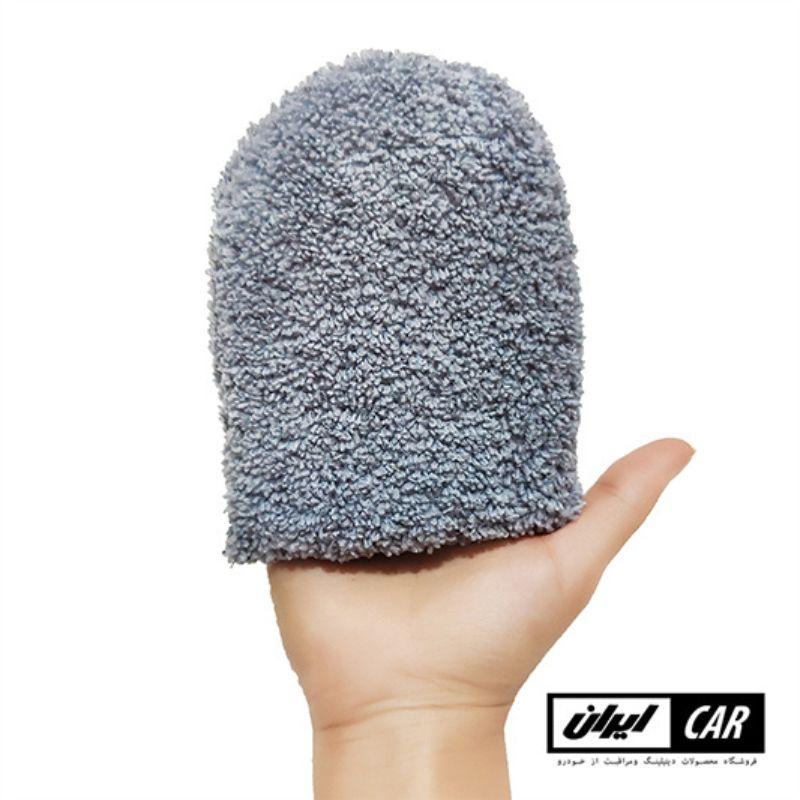 پد اجرای واکس پولیش انگشتی میکروفایبر مدل Microfiber Fingertip Applicator