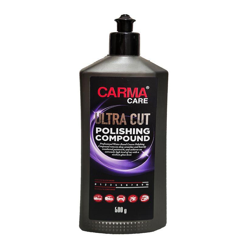 پولیش خیلی زبر 500 گرمی کارماکر مدل Carma Care Ultra Heavy Cut Compound