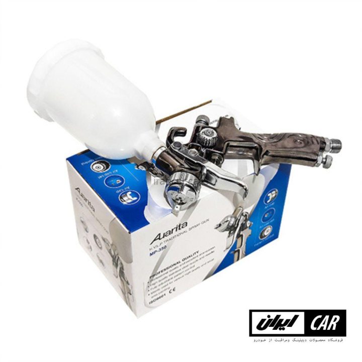 پیستوله سایه پاش رنگ اوریتا مدل Auarita HVLP Spray Gun MP-350 (1)