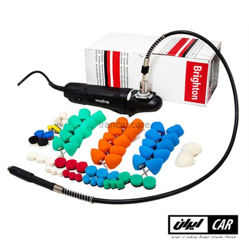 کیت دستگاه پولیش مینیاتوری و روتاری برایتون مدل Brighton Miniature polisher kit