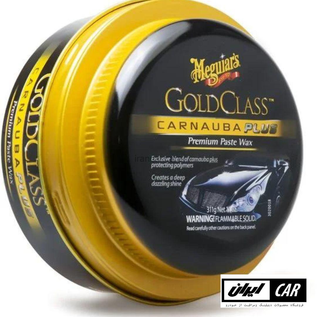 واکس کاسه ای بدنه خودرو مگوایرز مدل Meguiar's Gold Class Carnauba Plus