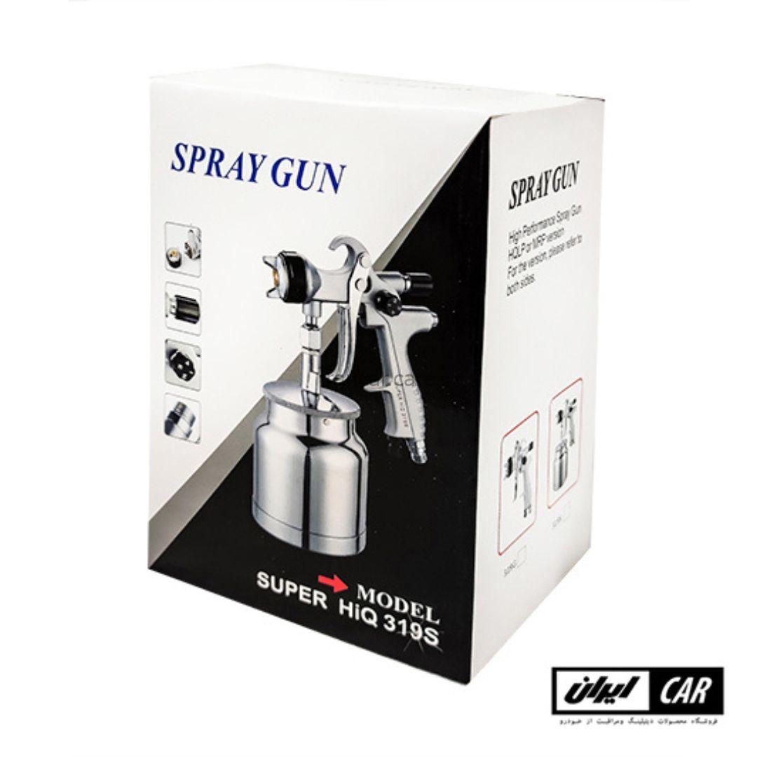 پیستول رنگ پاش حرفه ای HVLP خودرو مدل SPRAY GUN HIQ319S (3)