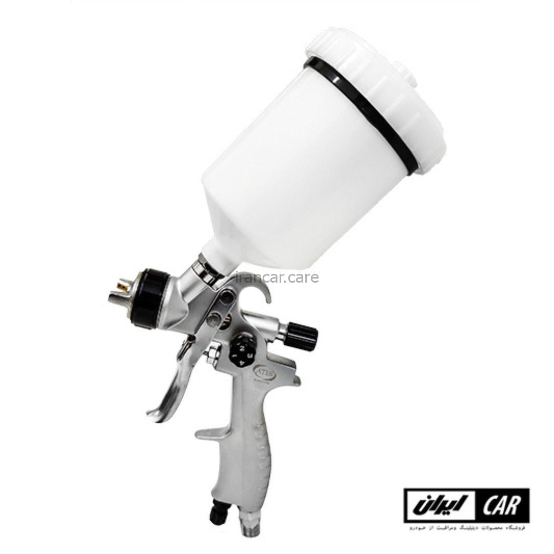پیستول رنگ پاش حرفه ای HVLP خودرو مدل SPRAY GUN HIQ319S