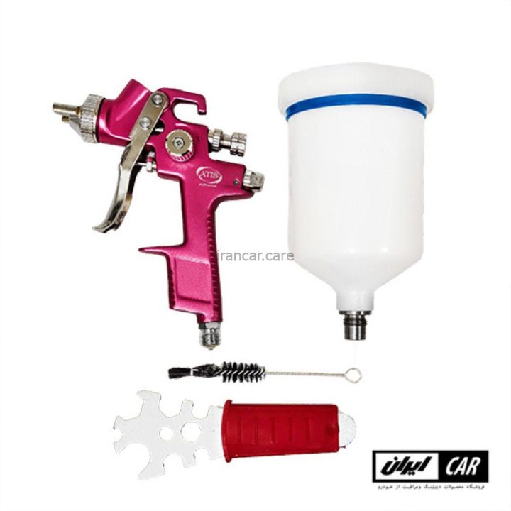 پیستوله بادی رنگ سه تنظیم مدل SPRAY GUN AS19 (3)