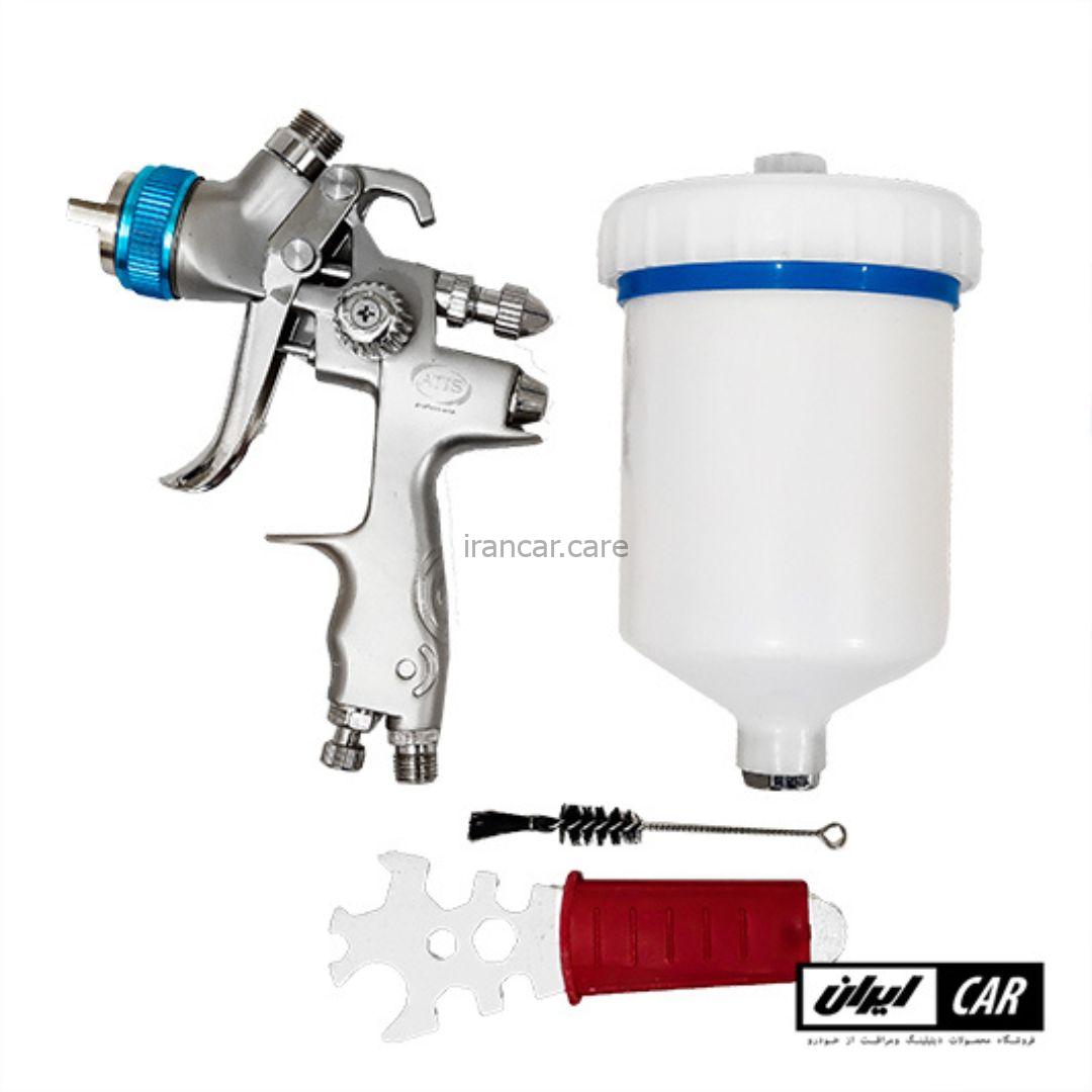 پیستوله رنگ پاش حرفه ای HVLP خودرو مدل SPRAY GUN RP1000 (2)
