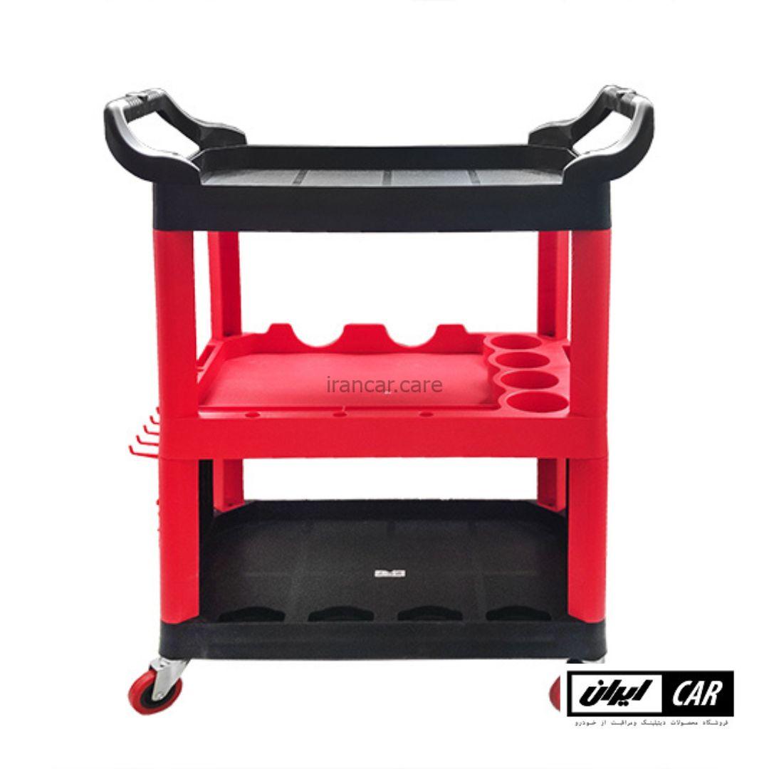 میز دیتیلینگ حرفه ای خودرو مدل Auto Detailing Tool Cart