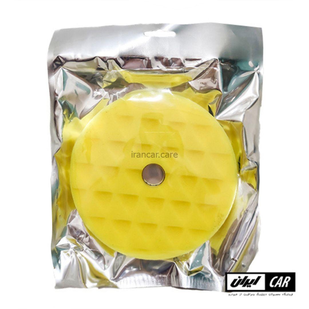 پد پولیش زبر اوربیتال آتیس وافل 125 میلی متری مدل Atis Waffle Coarse Foam Pad (3)