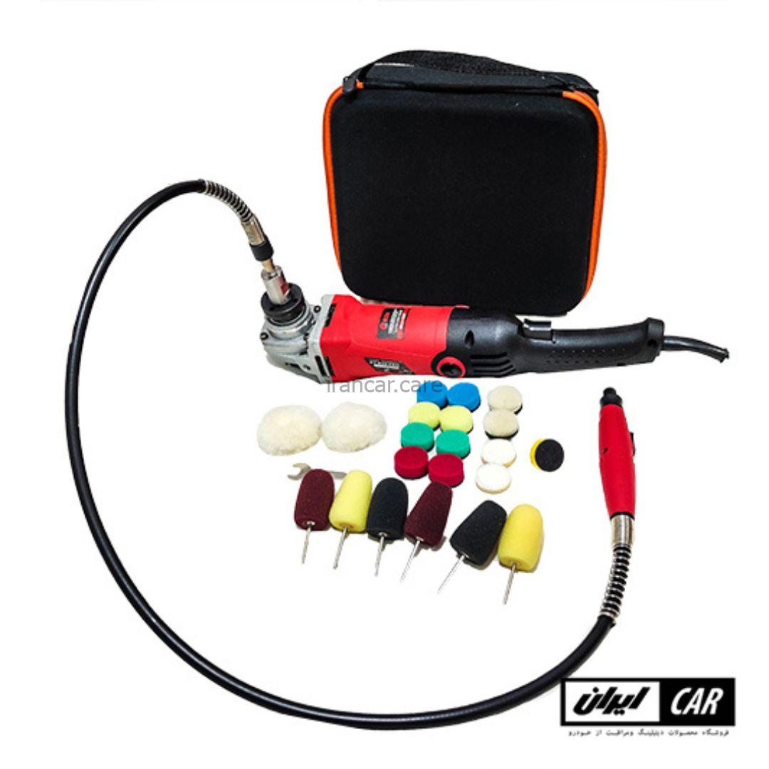 کیت دستگاه پولیش مینیاتوری و روتاری مکس هاین مدل Maxhine Miniature polisher kit