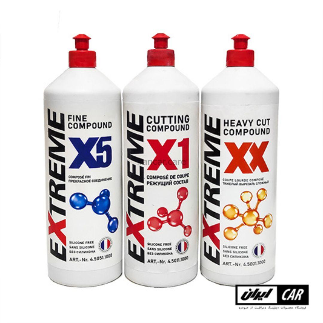 کیت سه عددی پولیش بدنه خودرو اکستریم مدل Extreme Polish Kit 3