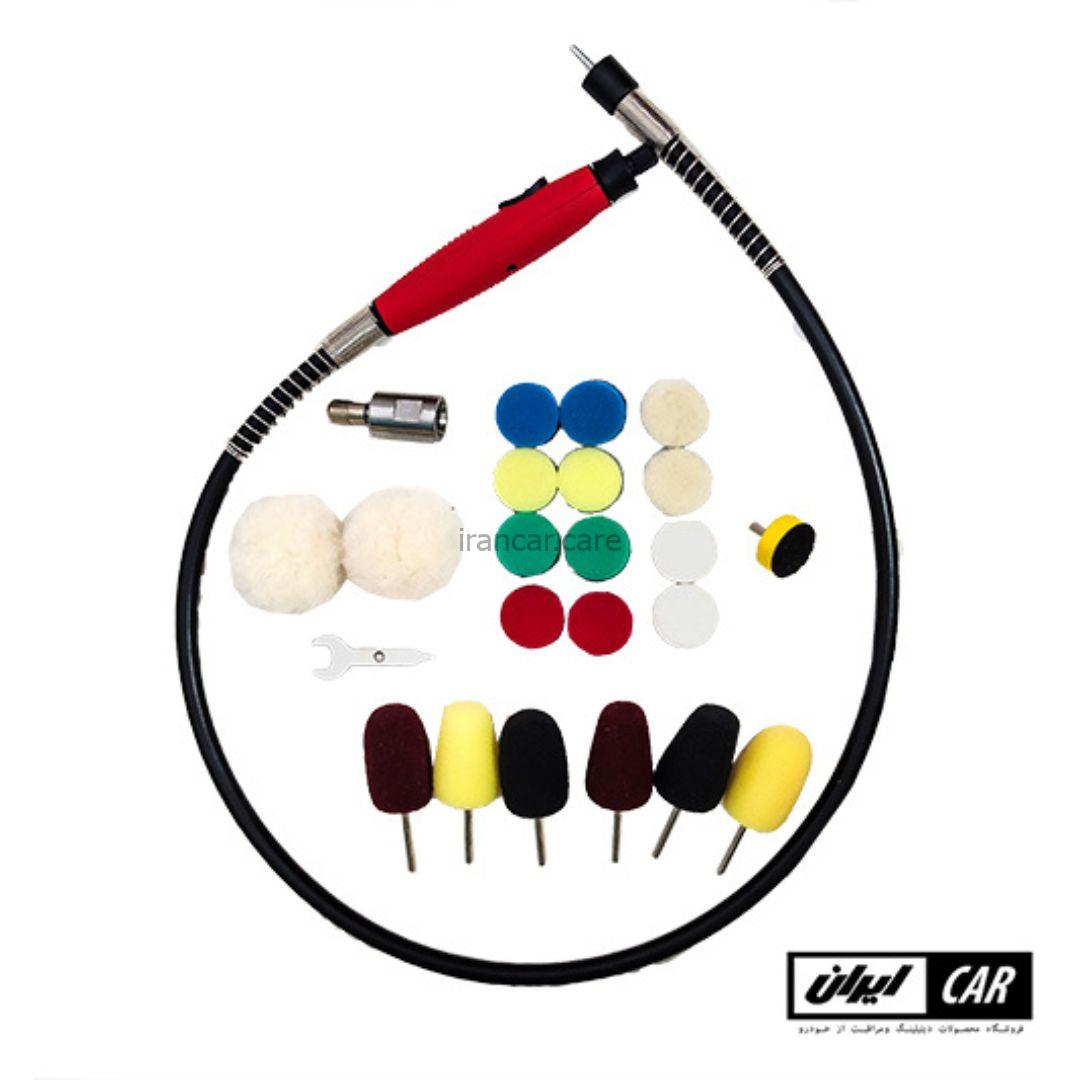 کیت کامل دستگاه پولیش انگشتی مکس هاین Maxhine Mini Polishing System (1)