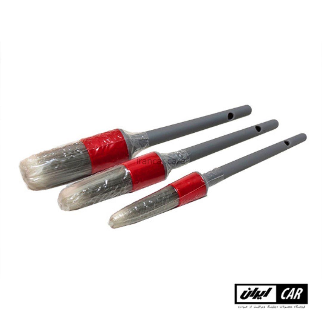 کیت 3 عددی قلم صفرشویی خودرو مدل Hemen Car Detailing Brush