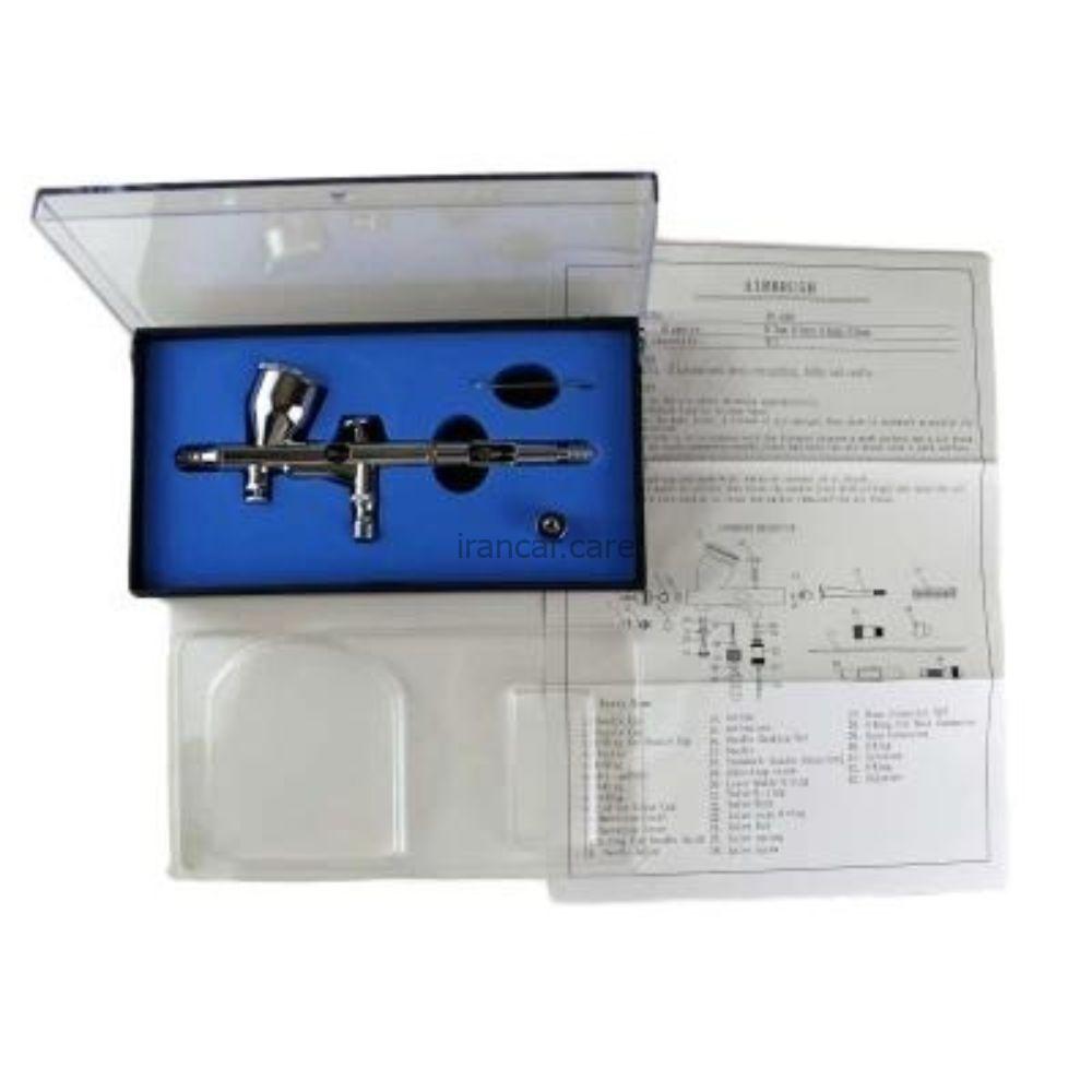 قلم ایربراش سایز نازل 0.2 میلیمتر فور بای فور 4X4 Airbrush Gun - Image 2