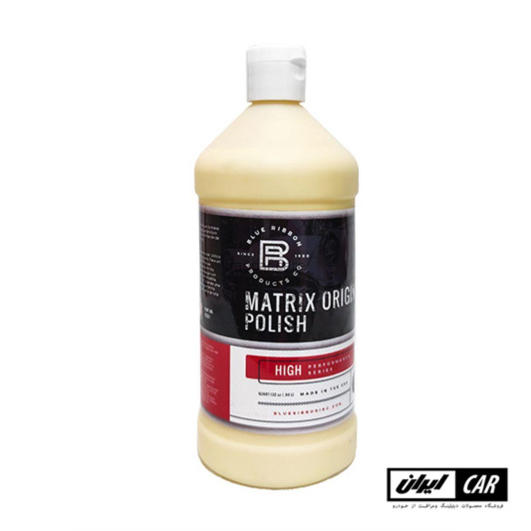 پولیش زبر بدنه خودرو بلوریبون مدل Blue Ribbon Matrix Polish