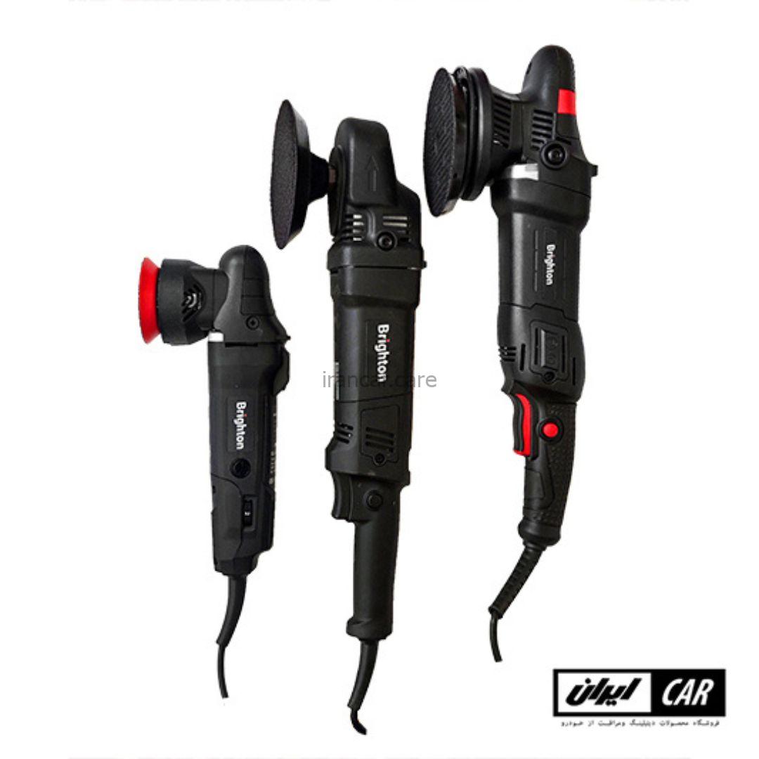 کیت 3 عددی دستگاه پولیش اوربیتال و روتاری برایتون Brighton Polisher Kit 3 Numerical