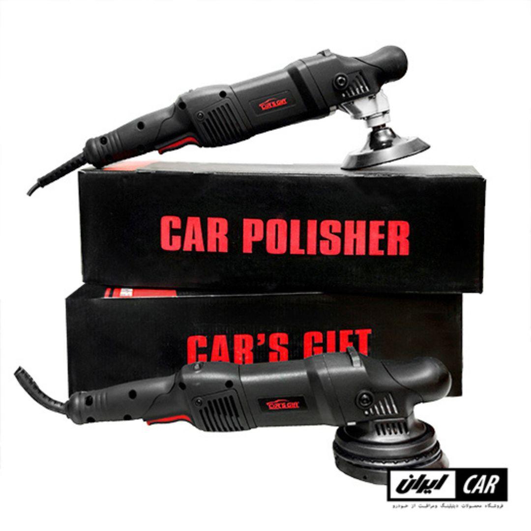 کیت 2 عددی دستگاه پولیش اوربیتال و روتاری کارزگیفت Carsgift Polisher Kit 2 Numerical