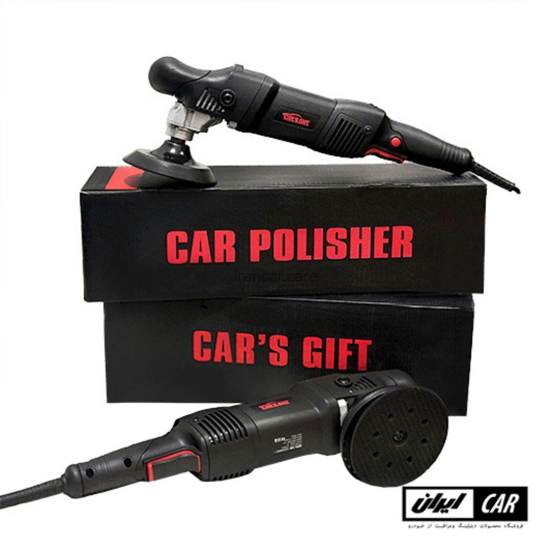 کیت 2 عددی دستگاه پولیش اوربیتال و روتاری کارزگیفت Carsgift Polisher Kit 2 Numerical