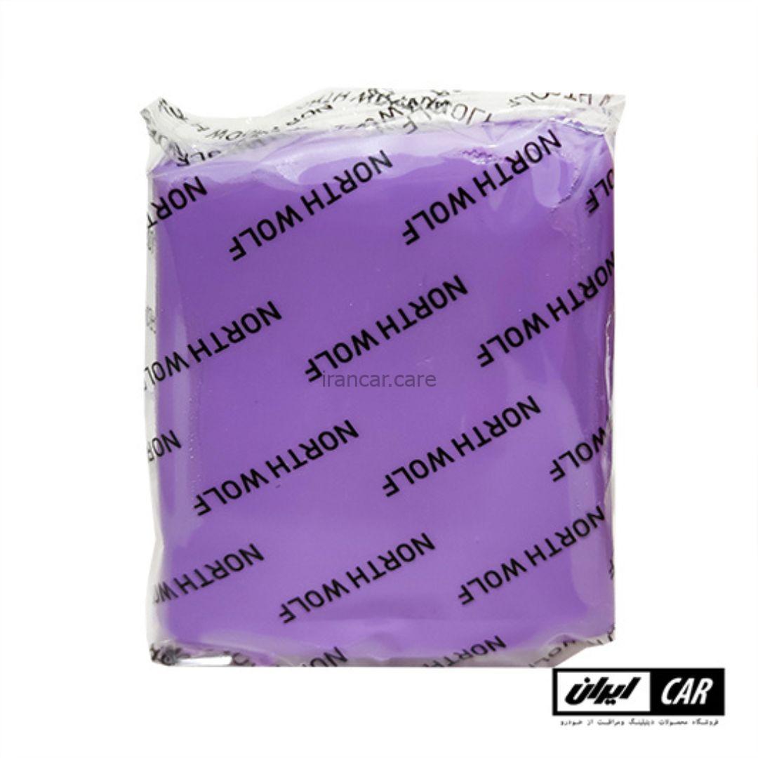 خمیر کلی نرم بدنه خودرو نورث ولف مدل North Wolf Clay Bar Finish