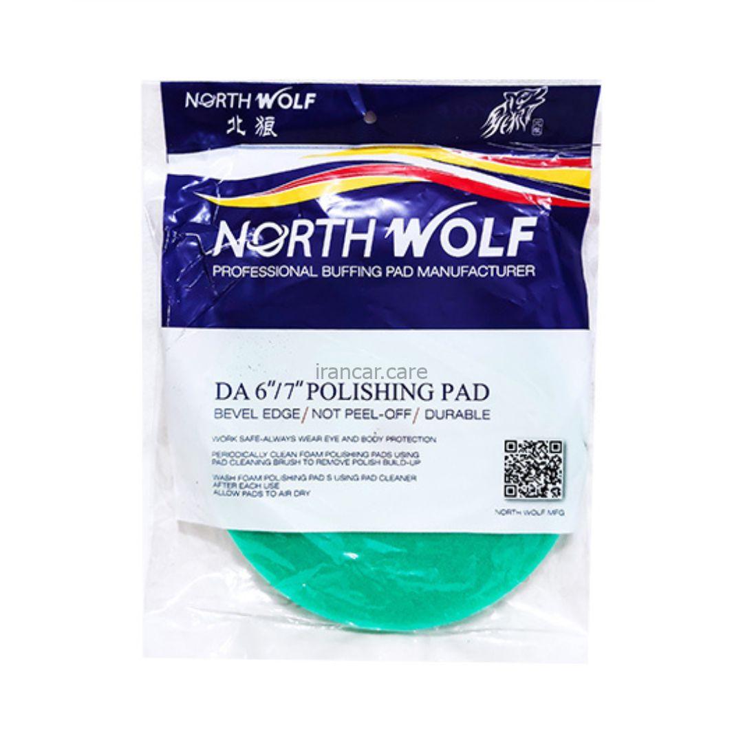 پد پولیش زبر اوربیتال 125 میلیمتری نورث ولف مدل North Wolf DA Foam Buffing Green