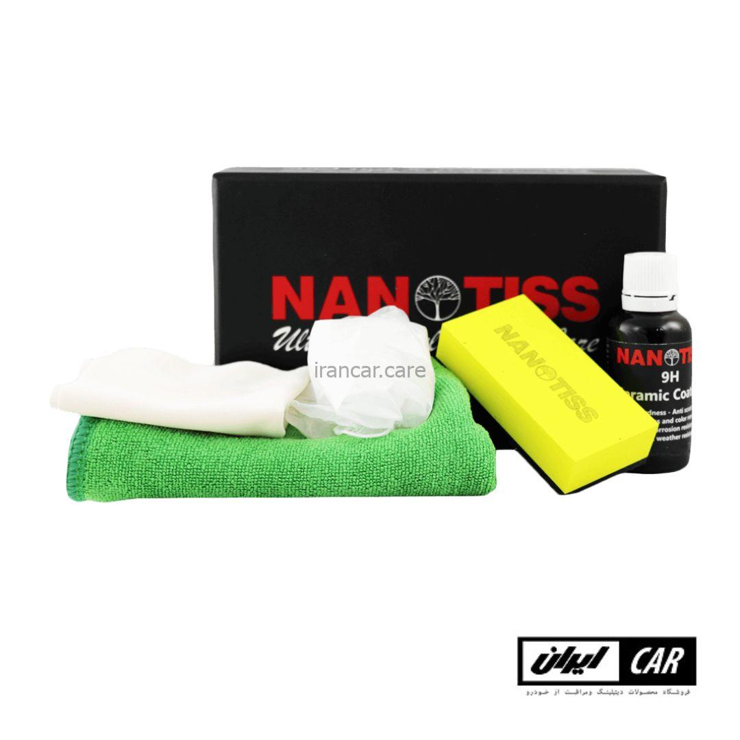 پوشش نانو سرامیکی خودرو نانوتیس مدل NanoTiss 9H Ceramic Coating