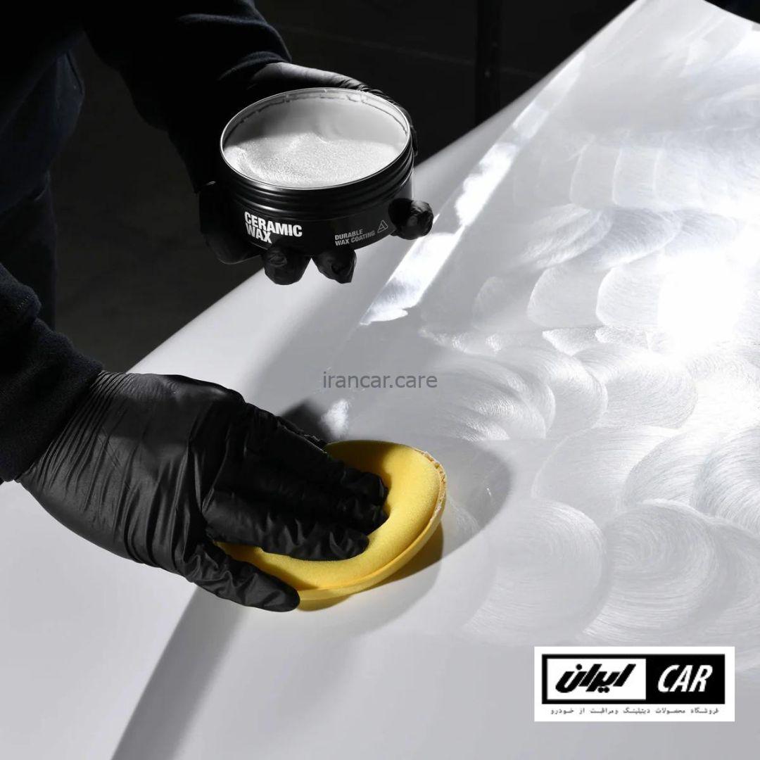 واکس نانو سرامیکی بدنه خودرو نانو تکاس مدل Nanotekas Ceramic Wax Coating