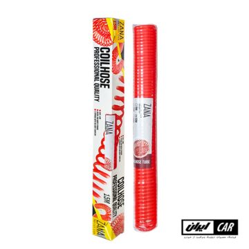 شیلنگ باد پیستوله رنگ فنری 15 متری مدل Air hose of a spring paint gun
