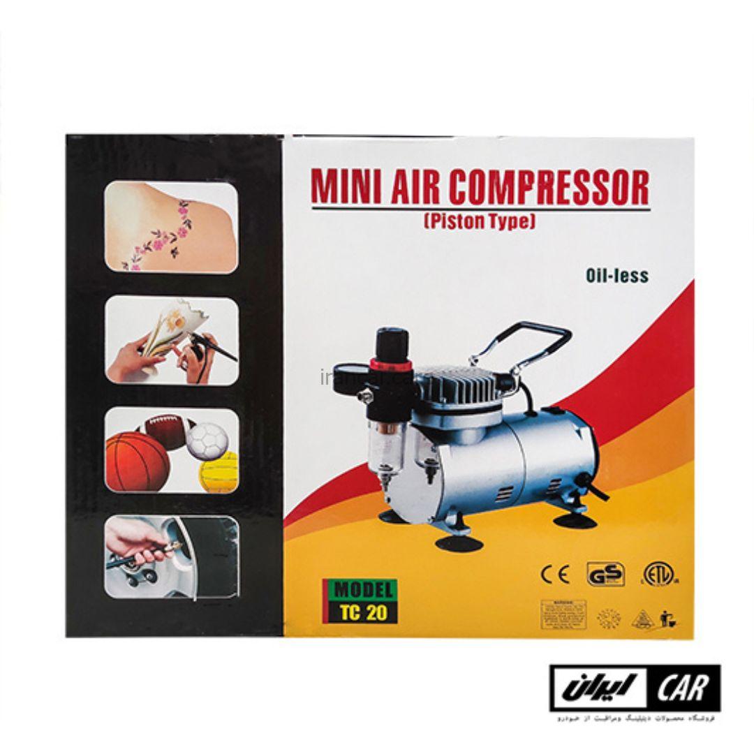 کمپرسور باد ایربراش مدل Airbrush compressor TC-20