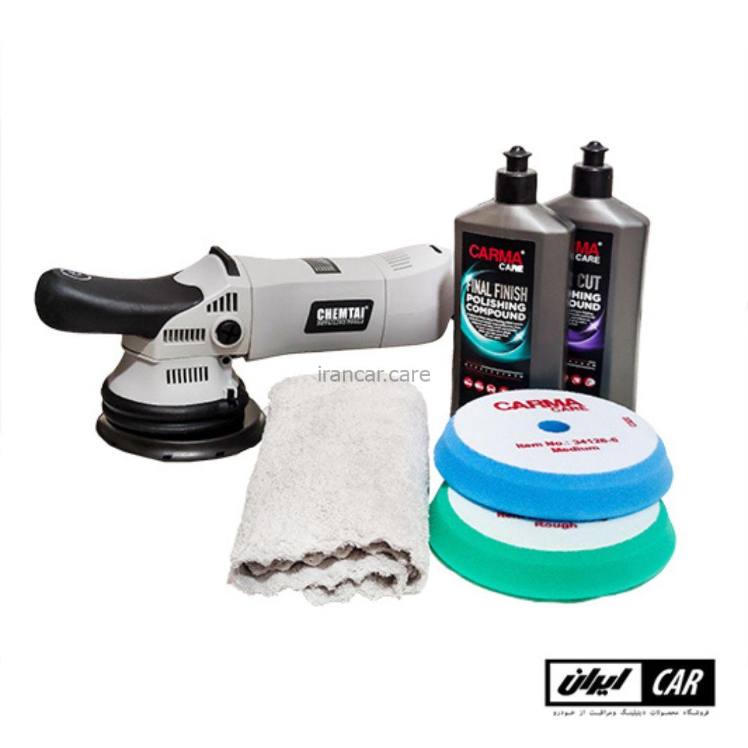 کیت کامل دستگاه پولیش اوربیتال چمتای مدل Chemtai Orbital Polishing Machine