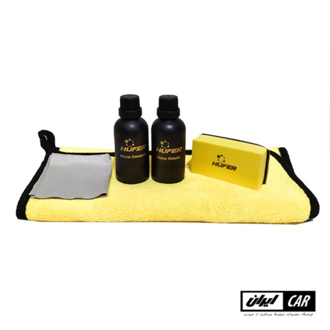 کیت نانو سرامیک خودرو هوفر مدل Hufer Nanoceramic Coating Kit - Image 2