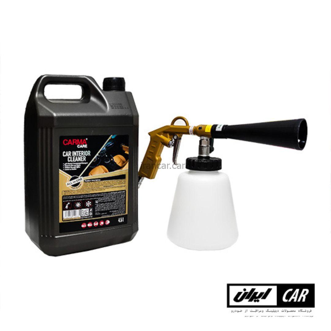 کیت مایع صفرشویی داخل و تورنادورگان کارماکر مدل Liquid Cleaning And Tornador Gun - Image 2