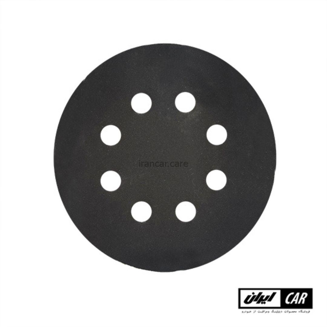سنباده گرد پشت کرکی سوراخ دار 1500 سایز 125 میلیمتری Salcamix Round Sandpaper