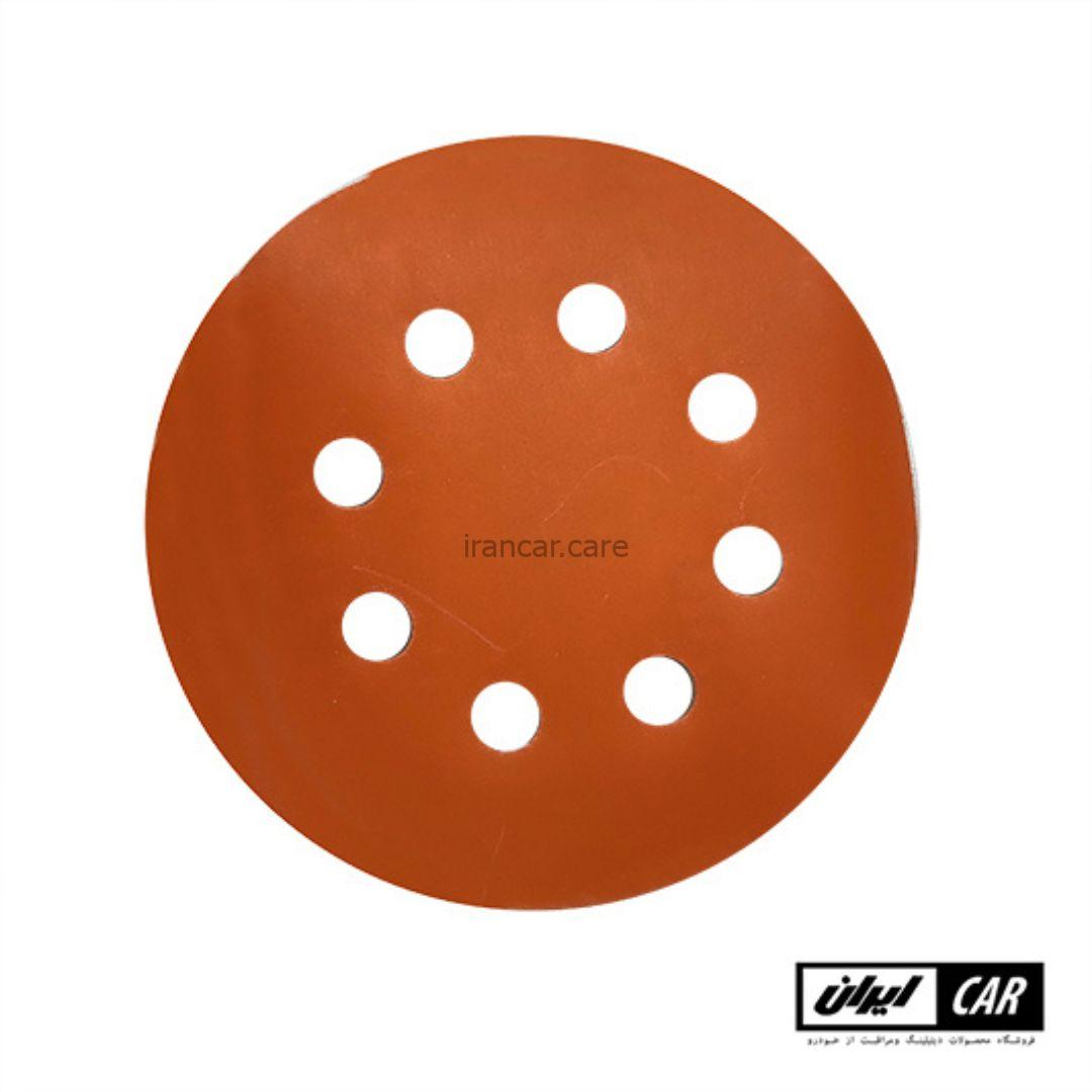 سنباده گرد پشت کرکی سوراخ دار 800 سایز 125 میلیمتری Salcamix Round Sandpaper