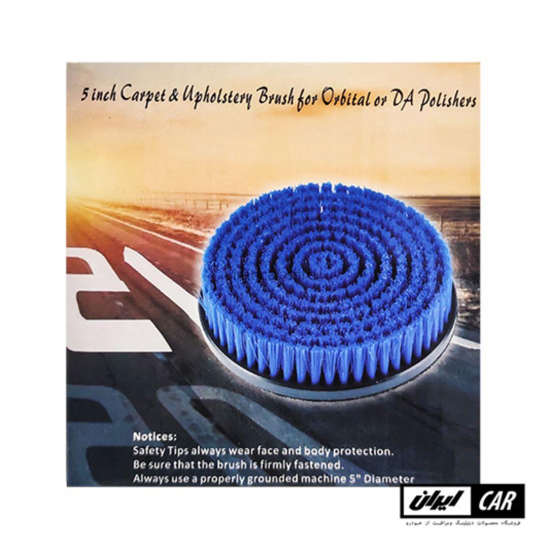 برس گرد صفرشویی چسبی خودرو مدل 4x4 Car detailing round brush
